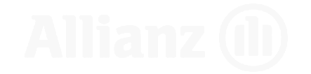 Logo da empresa Allianz totalmente branco.