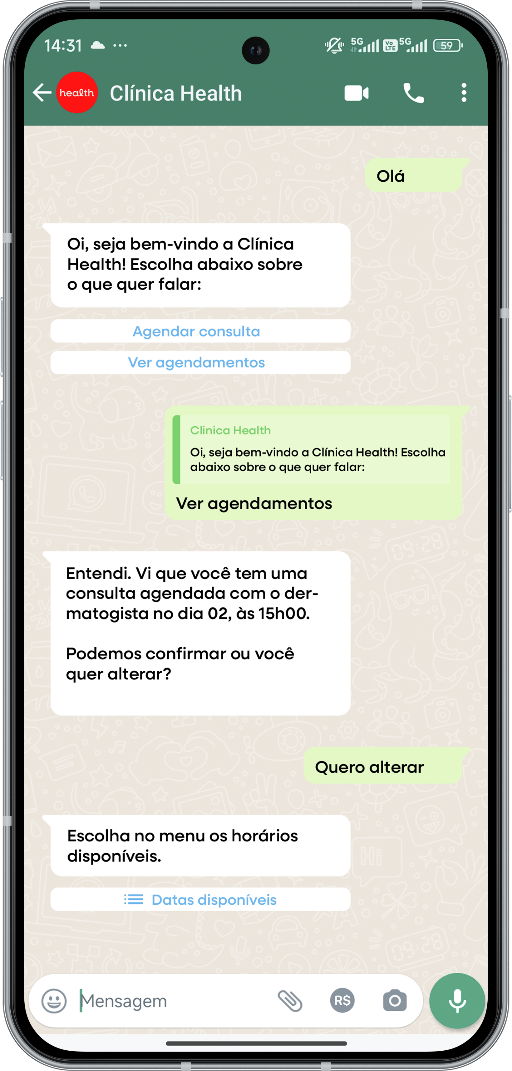apresentação do funcionamento do relacionamento e sac automatizados da voll
