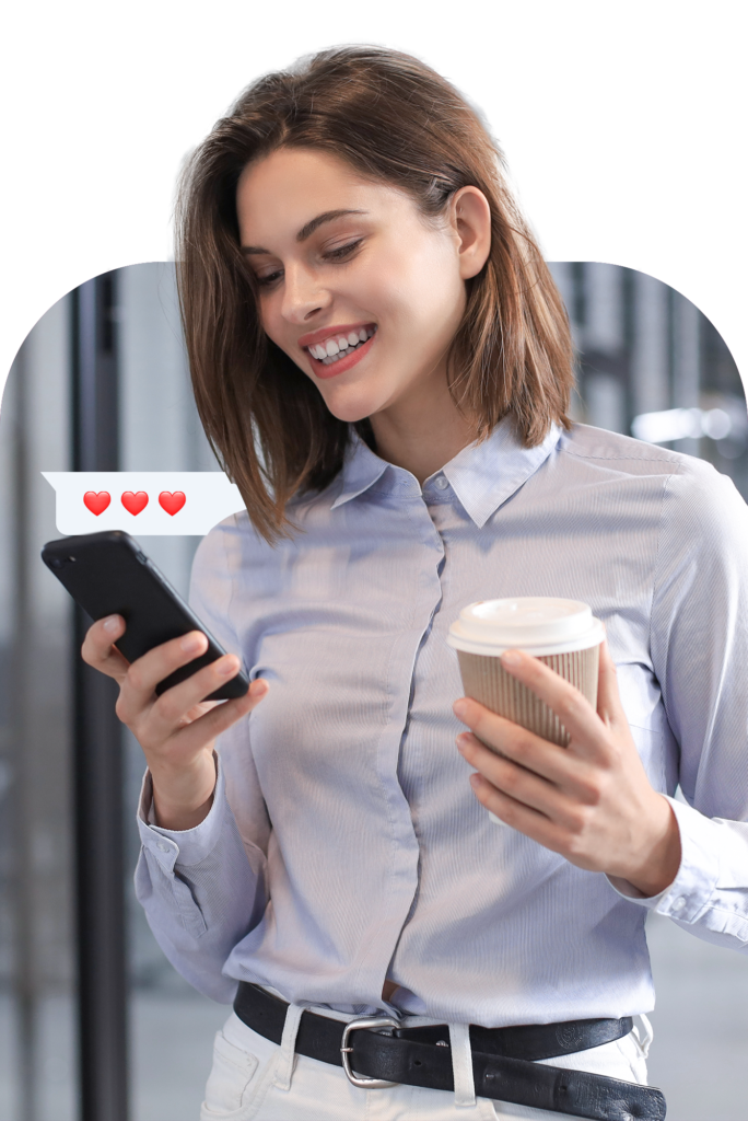 ilustração de relacionamento e SAC