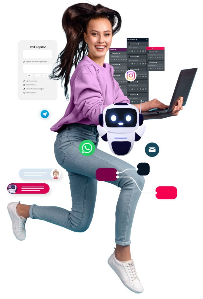 As soluções para atendimento digital da Voll Solutions